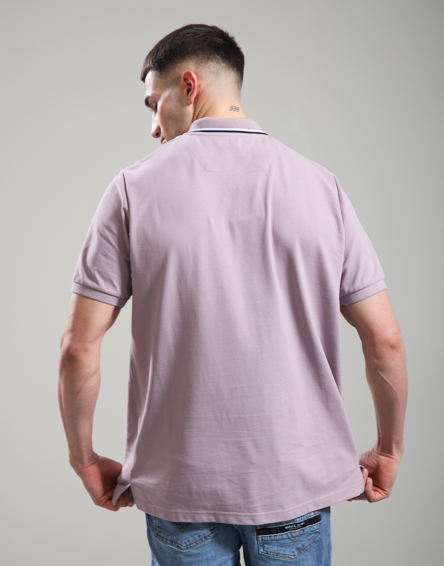 Alternative view of Tipped Polo Shirt // Rose