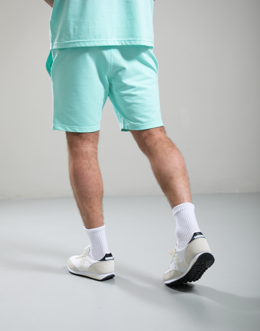 Alternative view of Delta Print Logo Shorts // Mint