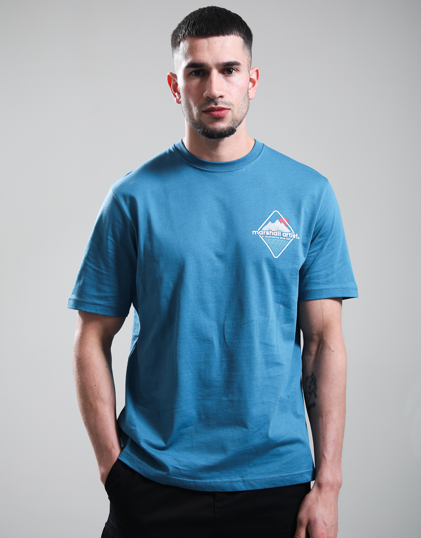 Alternative view of Snowdon T-Shirt // Teal