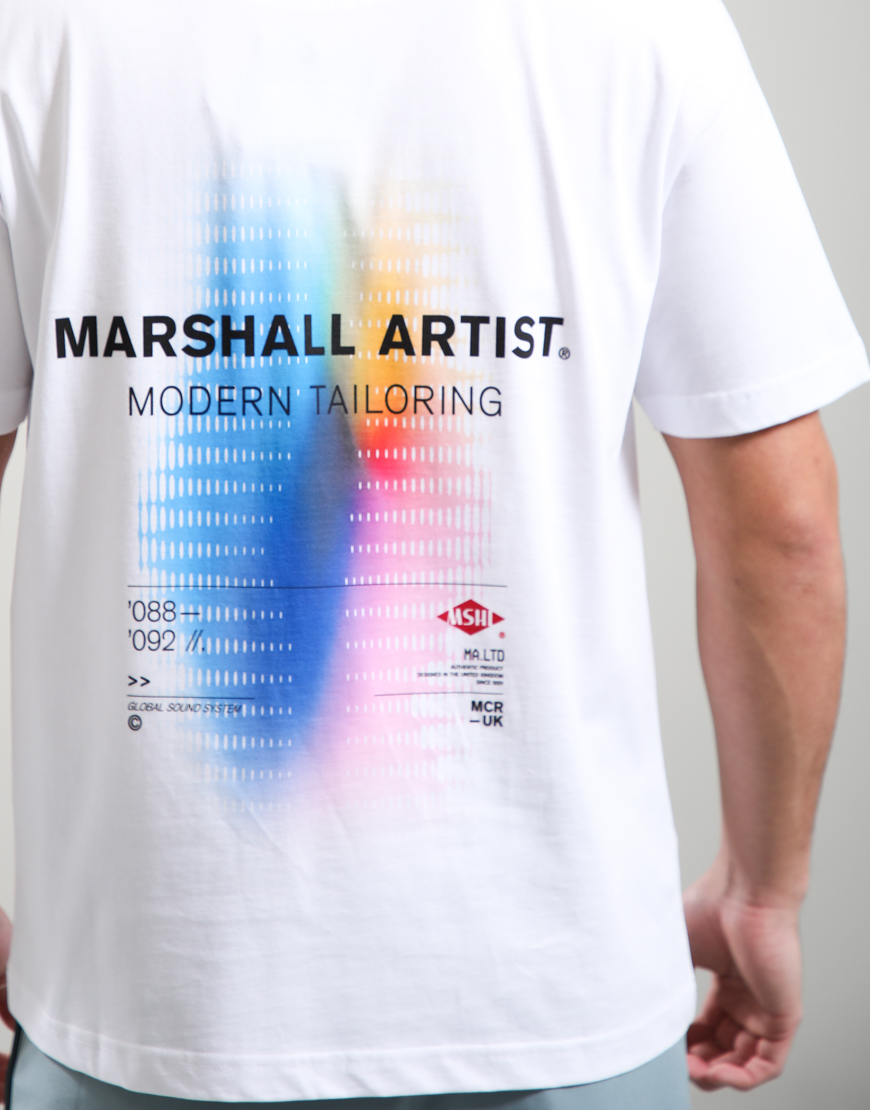 Soundwaves T-Shirt // White - Image 4