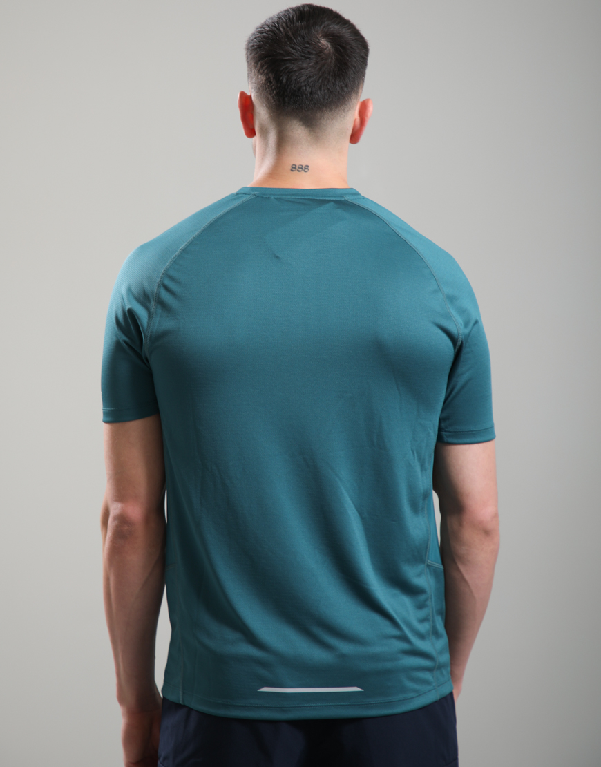 Alternative view of Altitude T-Shirt // Teal Marl