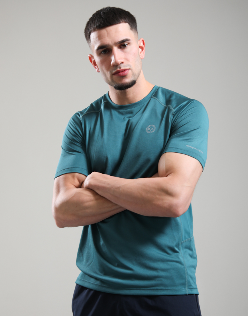 Altitude T-Shirt // Teal Marl