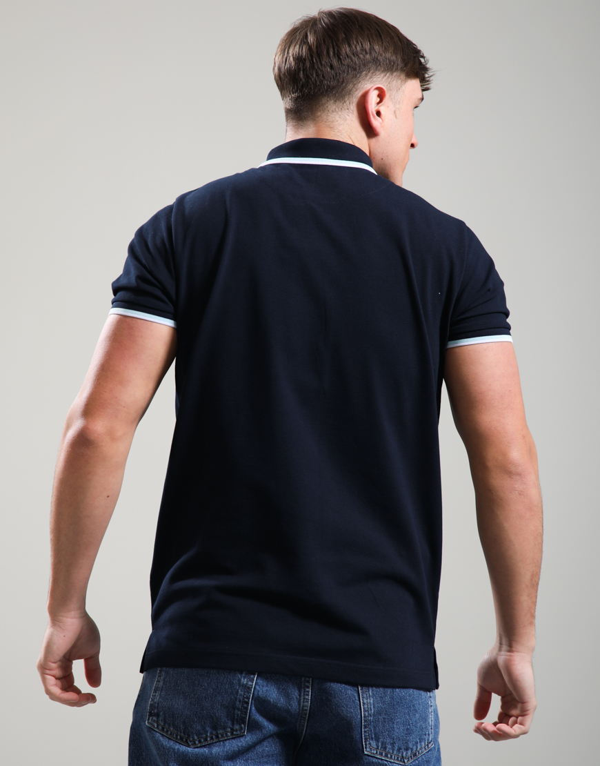 Alternative view of Tipped Polo Shirt // Navy