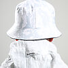 Camo Fleece Reversible Bucket Hat // White Camo - Image 2