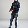 Avondale Hybrid Jacket // Navy - Image 4
