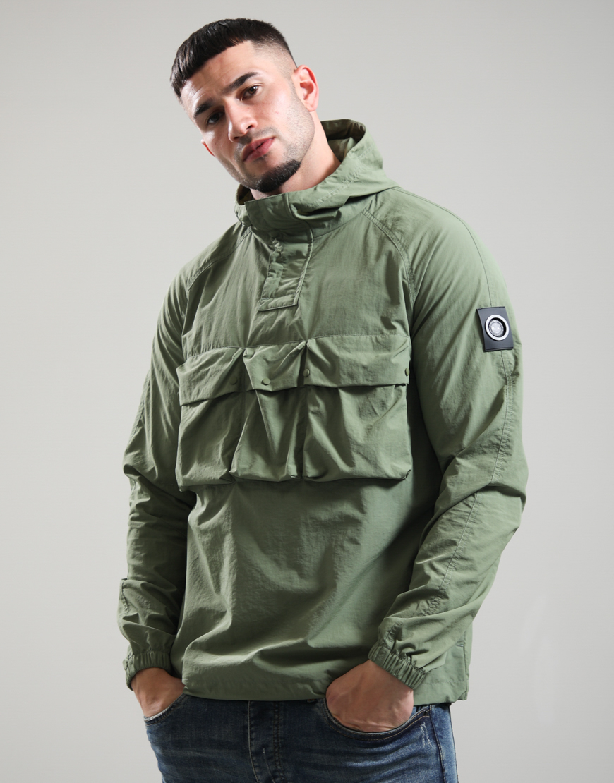 Sefton 1/4 Zip Jacket // Khaki