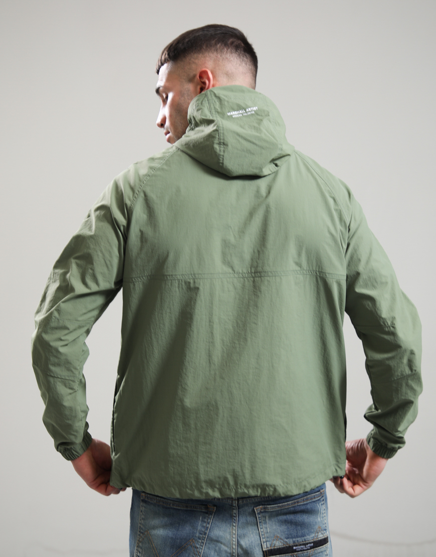 Alternative view of Sefton 1/4 Zip Jacket // Khaki