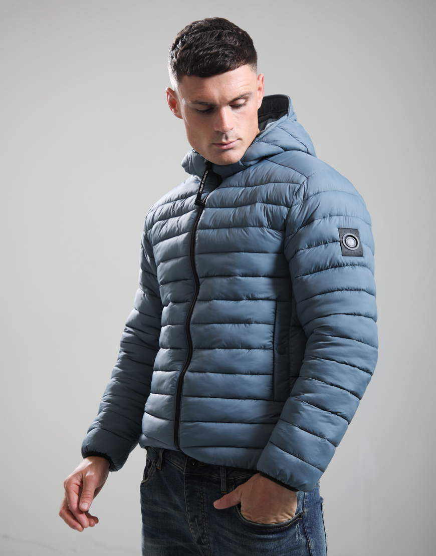 Arden Bubble Jacket // Storm Grey