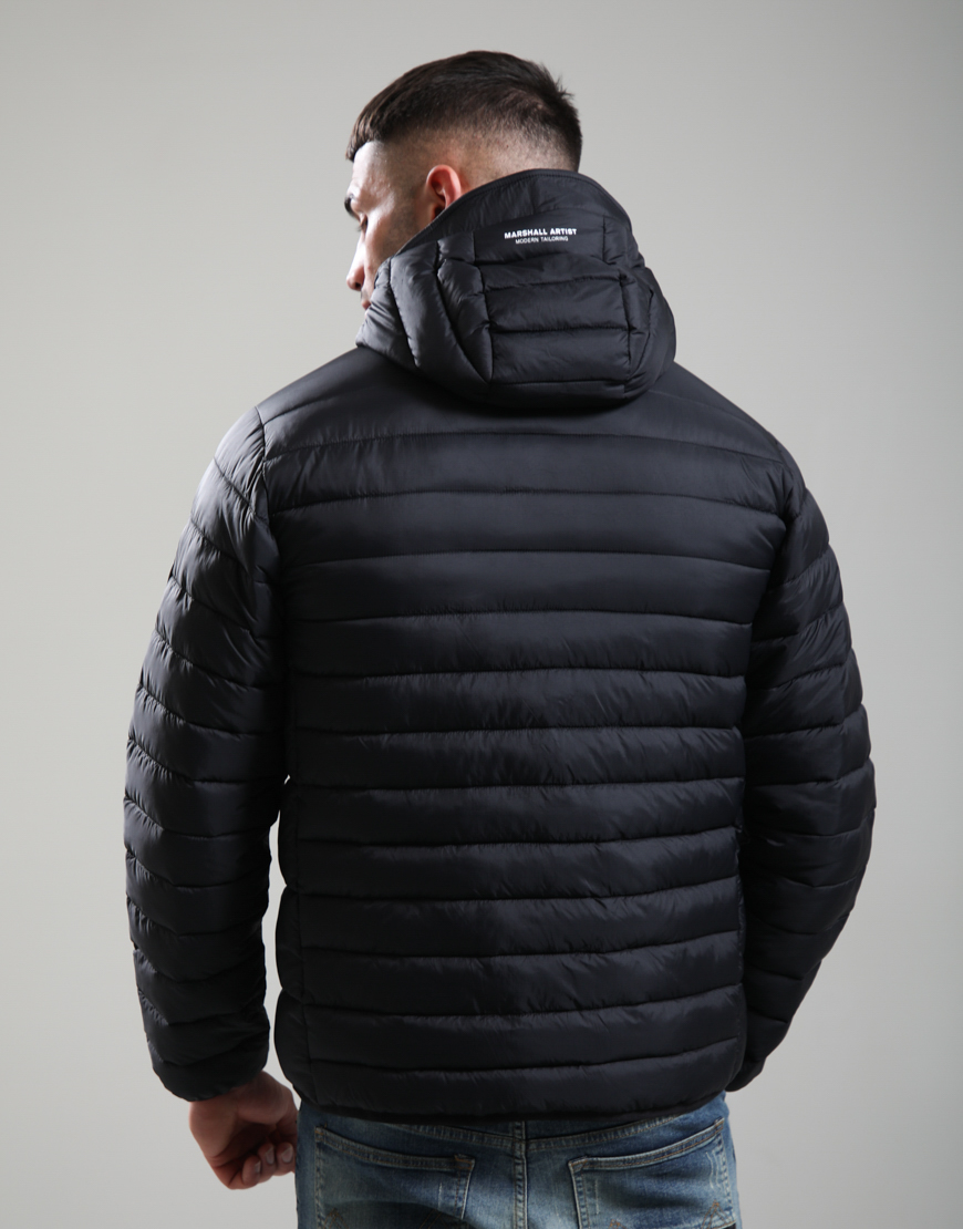 Alternative view of Arden Bubble Jacket // Black