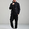 Amerigo Hooded Overshirt // Black - Image 4