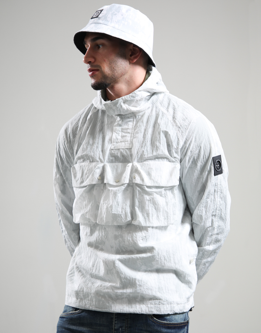 Arctic Camo 1/4 Zip Jacket // Arctic Camo