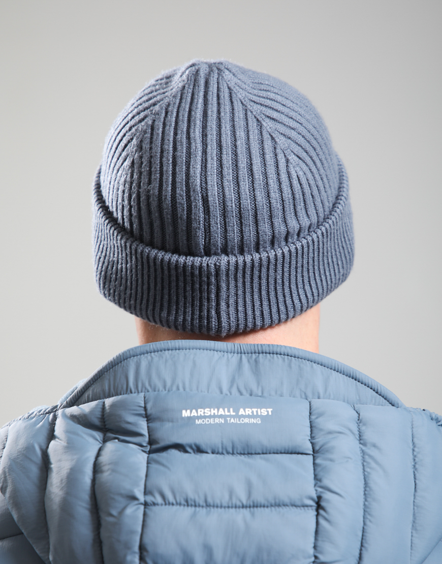 Alternative view of Siren Knitted Beanie Hat // Storm Grey