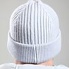 Siren Knitted Beanie Hat // Wolf Grey - Image 2