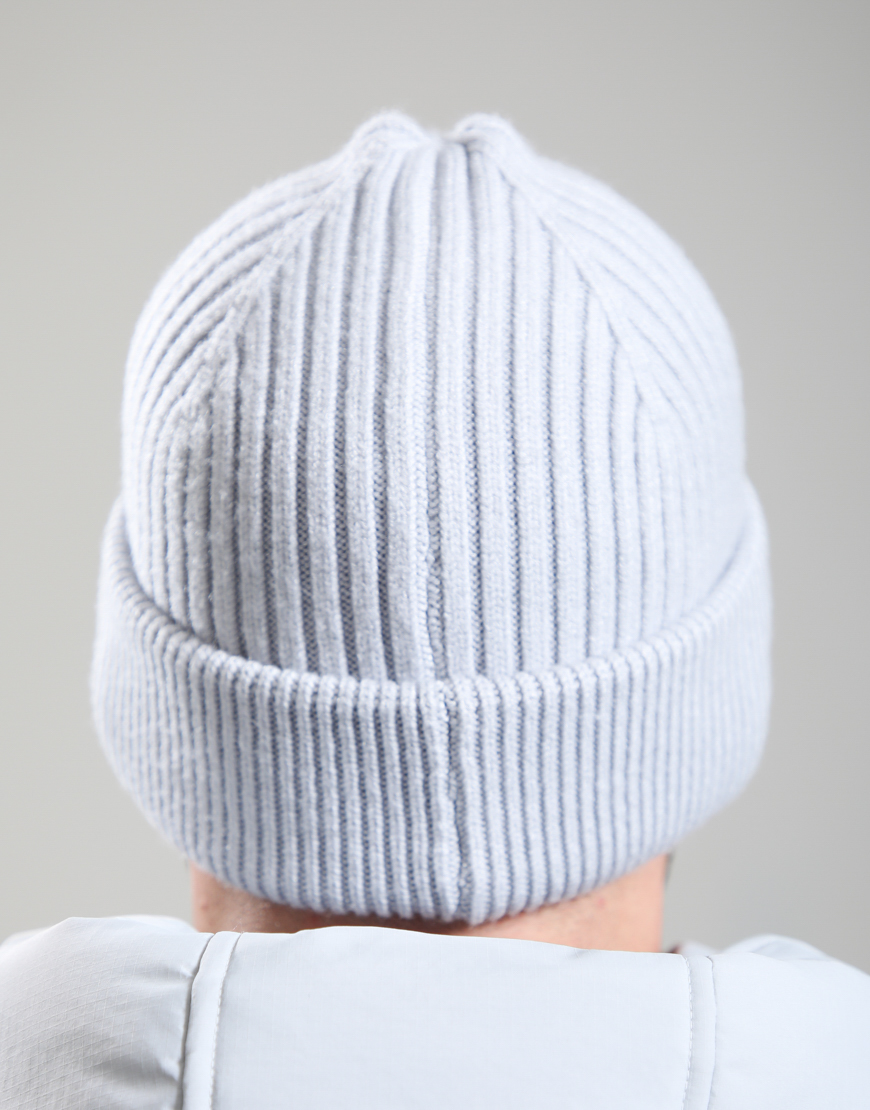 Alternative view of Siren Knitted Beanie Hat // Wolf Grey