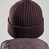 Siren Knitted Beanie Hat // Bordeaux - Image 2