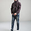 Siren Knitted Beanie Hat // Bordeaux - Image 3