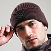 Siren Knitted Beanie Hat // Bordeaux