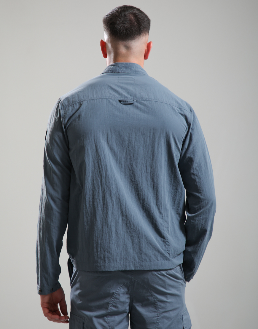 Alternative view of Cayton Overshirt // Storm Grey