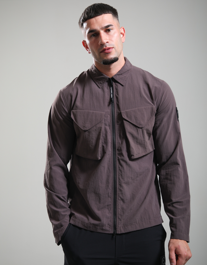 Cayton Overshirt // Bordeaux