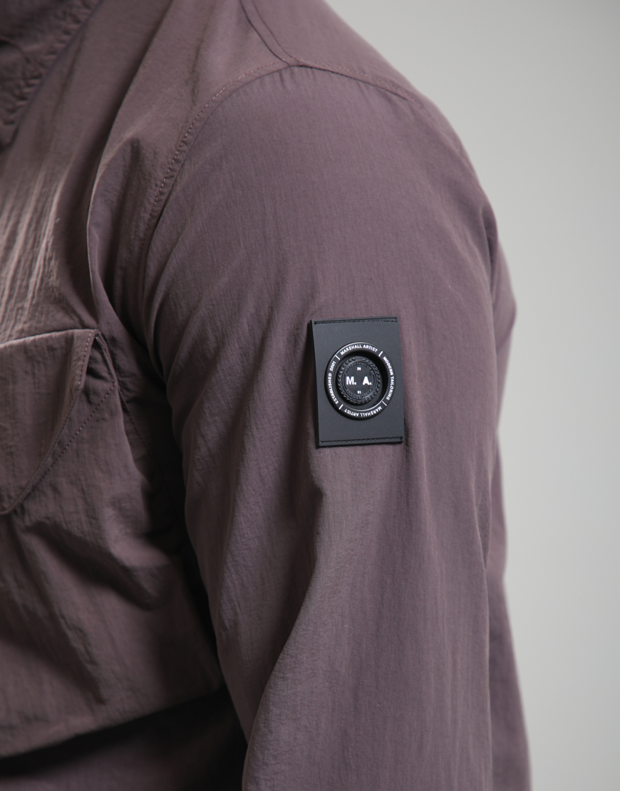 Cayton Overshirt // Bordeaux - Image 3