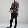 Cayton Overshirt // Bordeaux - Image 4