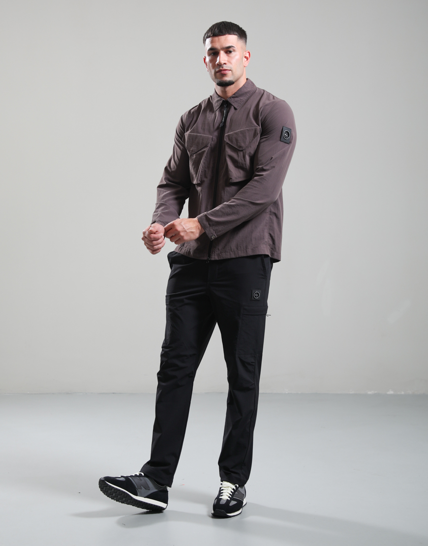 Cayton Overshirt // Bordeaux - Image 4