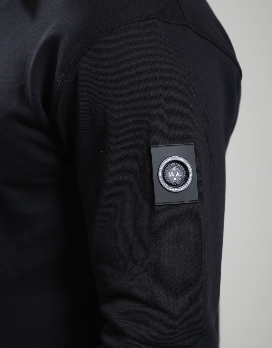 Lewisham Zip Sweat // Black - Image 3