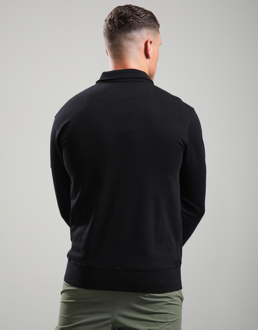 Alternative view of Lewisham Zip Sweat // Black