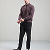 Lewisham Zip Sweat // Bordeaux - Image 4