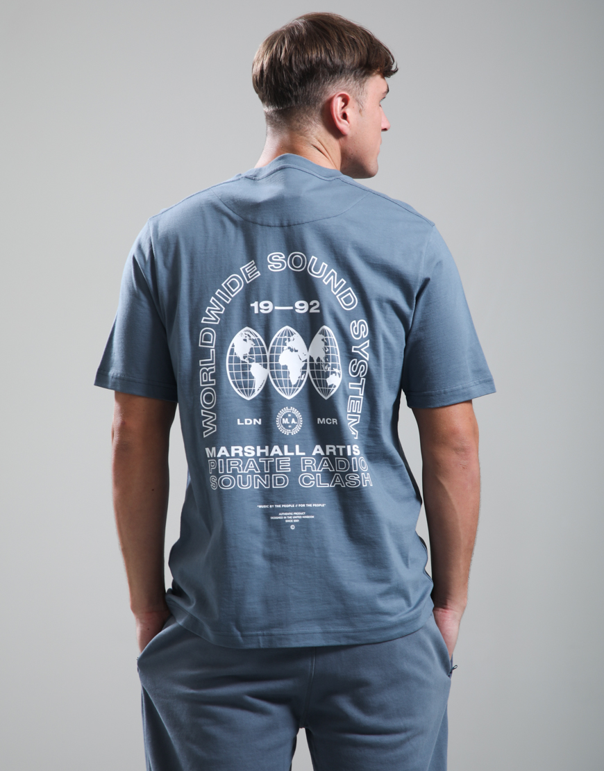 Pirate Radio T-Shirt // Storm Grey