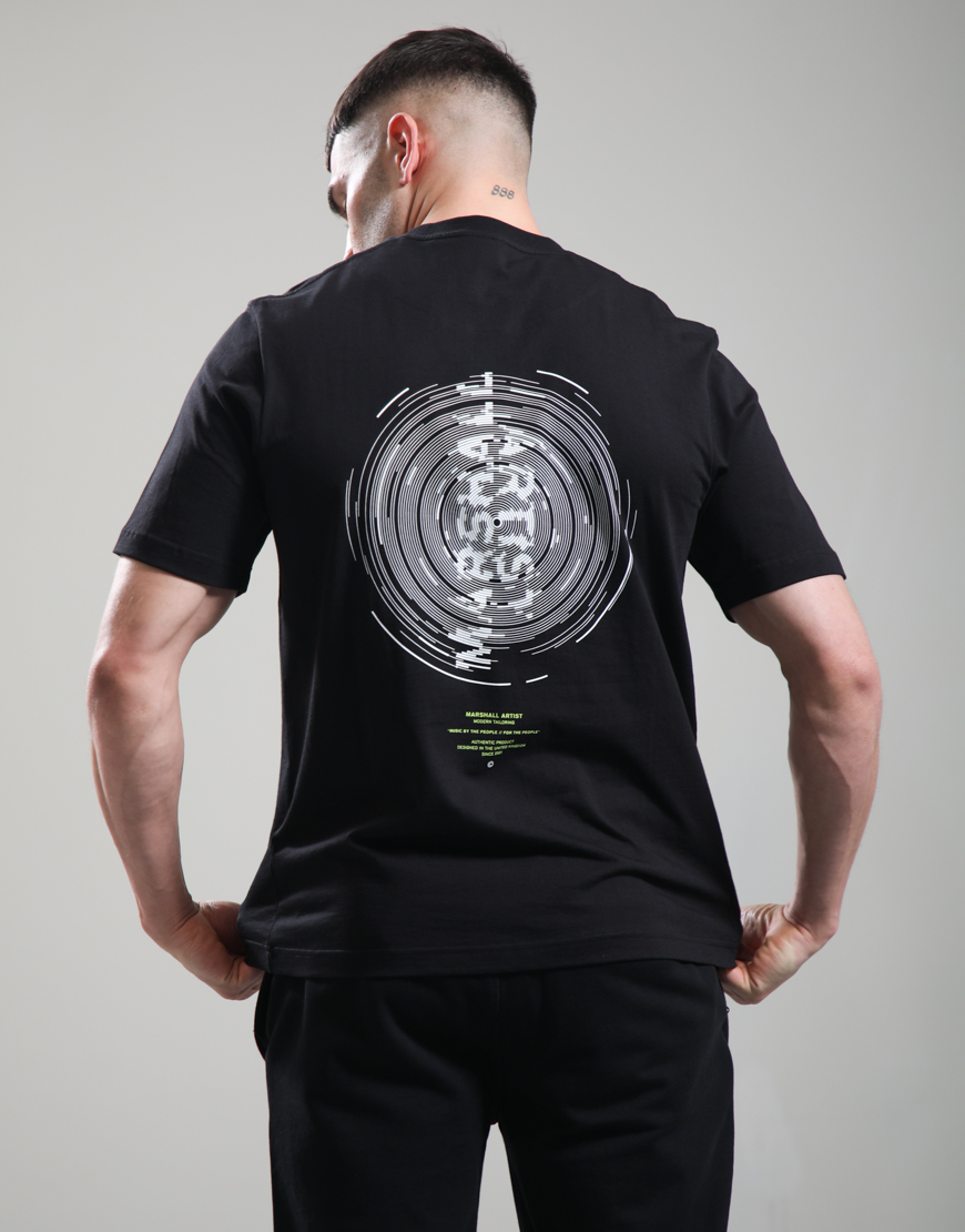 Space Face T-Shirt // Black