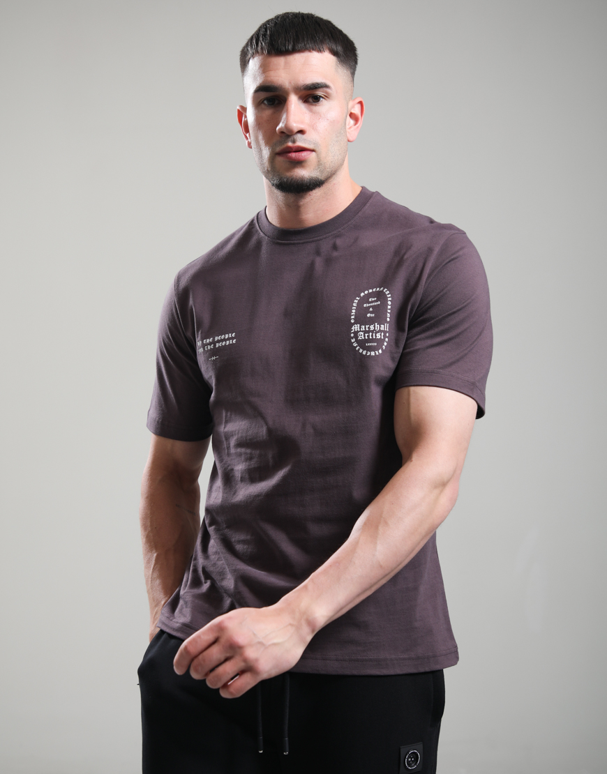 Blueprint T-Shirt // Bordeaux