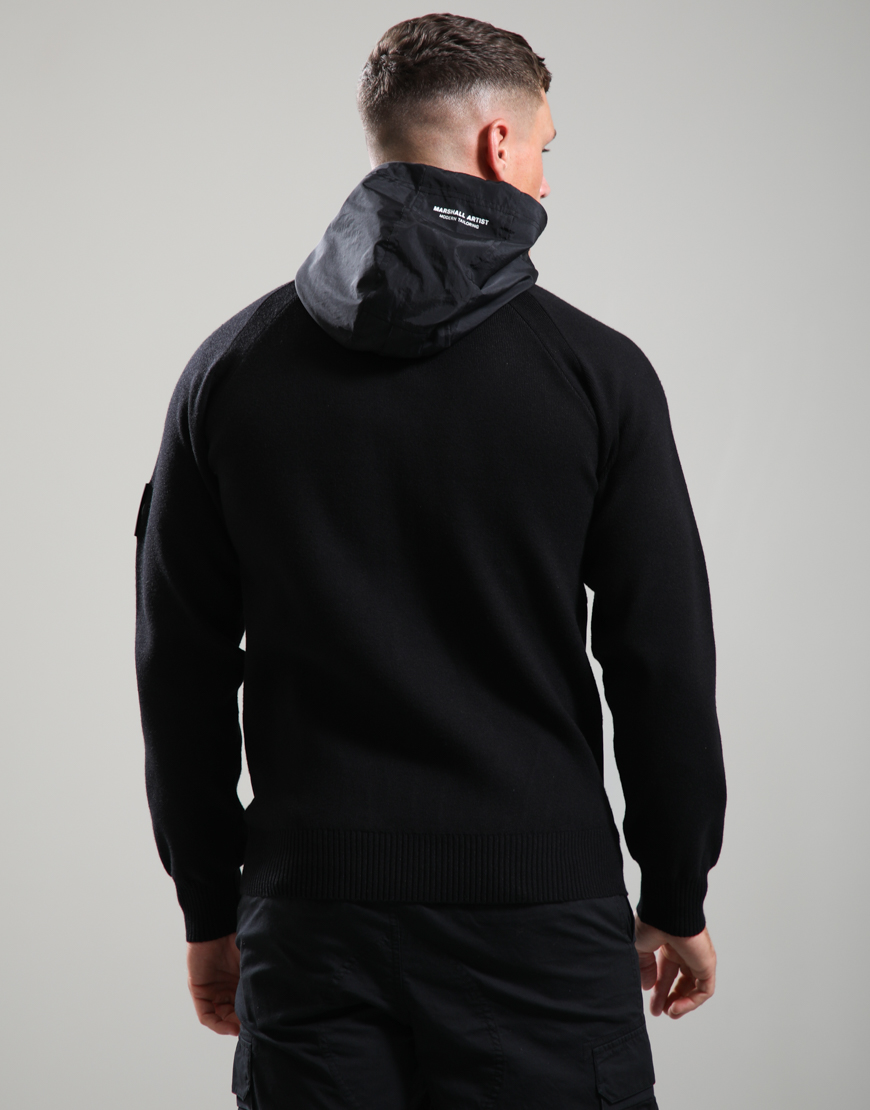 Alternative view of Newbury Hybrid Knit // Black