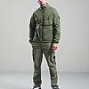 Scafell Fleece Jacket // Khaki - Image 4