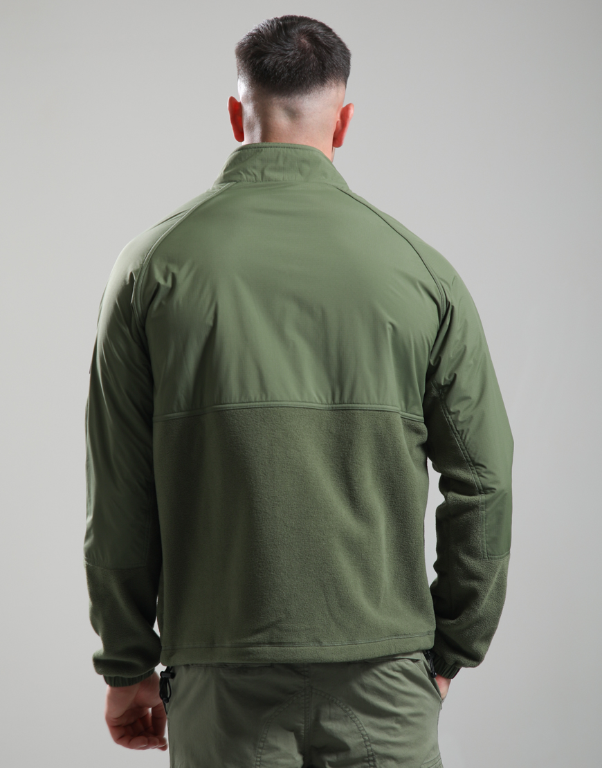 Alternative view of Scafell Fleece Jacket // Khaki