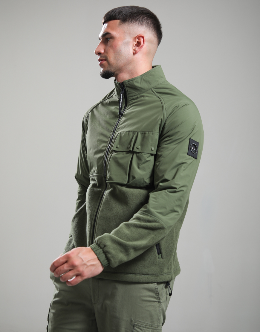 Scafell Fleece Jacket // Khaki
