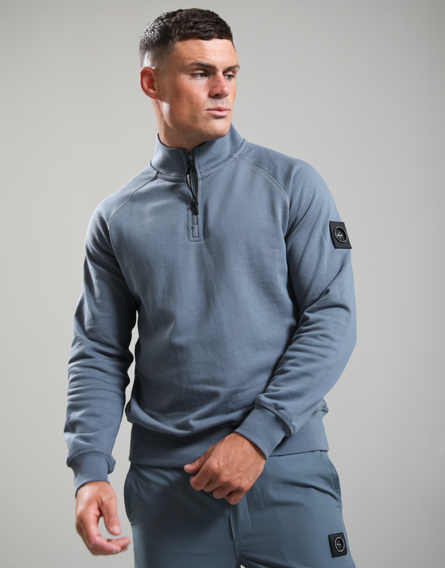 Siren 1/4 Zip Sweat // Storm Grey