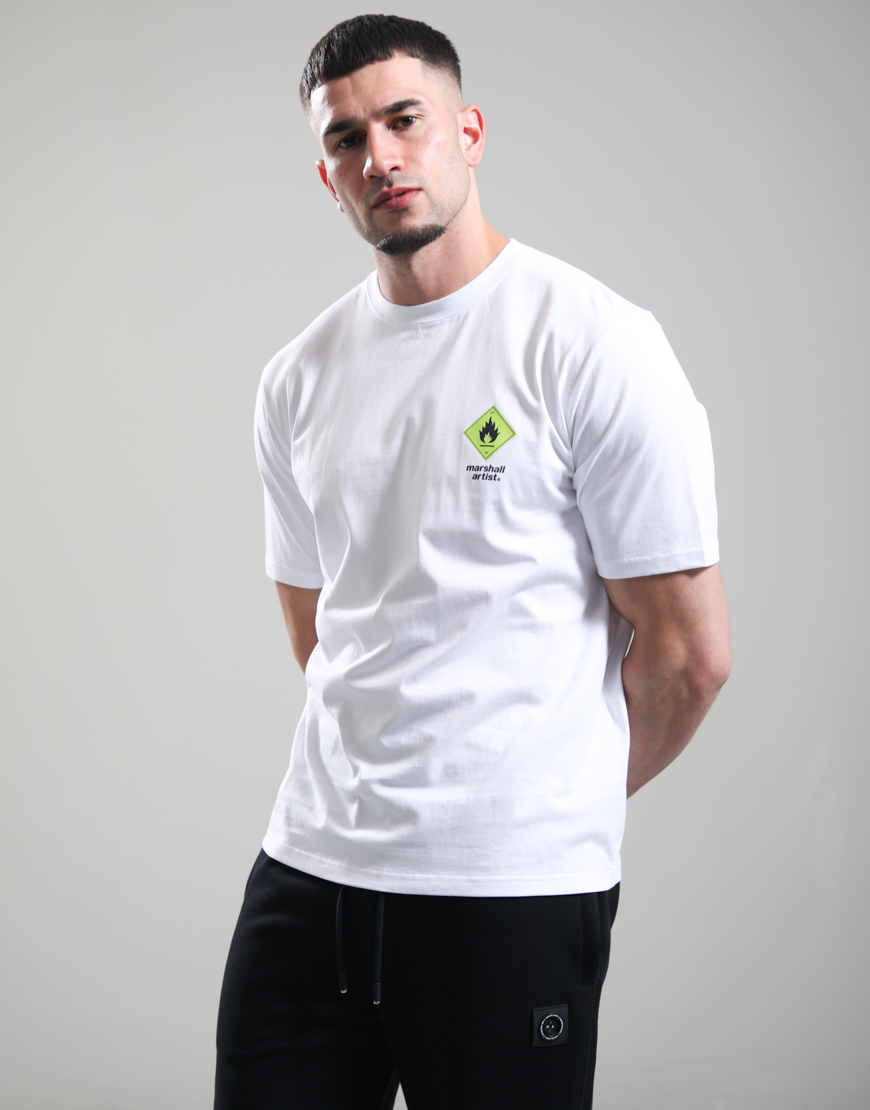 Alternative view of Safe From Harm T-Shirt // White