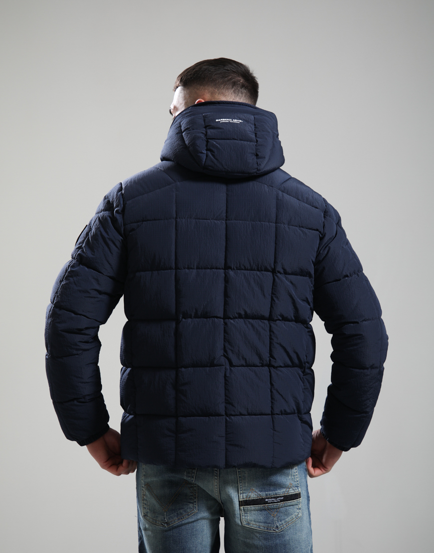 Alternative view of Coniston Bubble Jacket // Navy