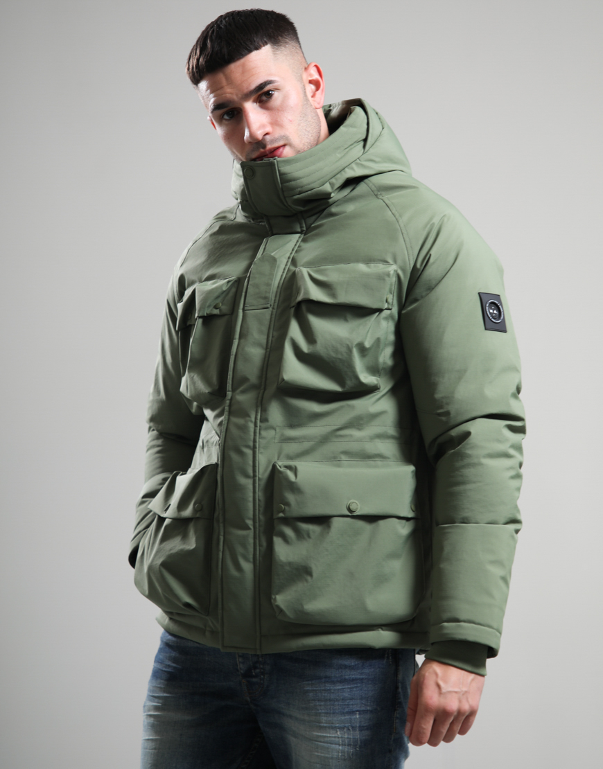 Alternative view of Hawksley Parka // Khaki