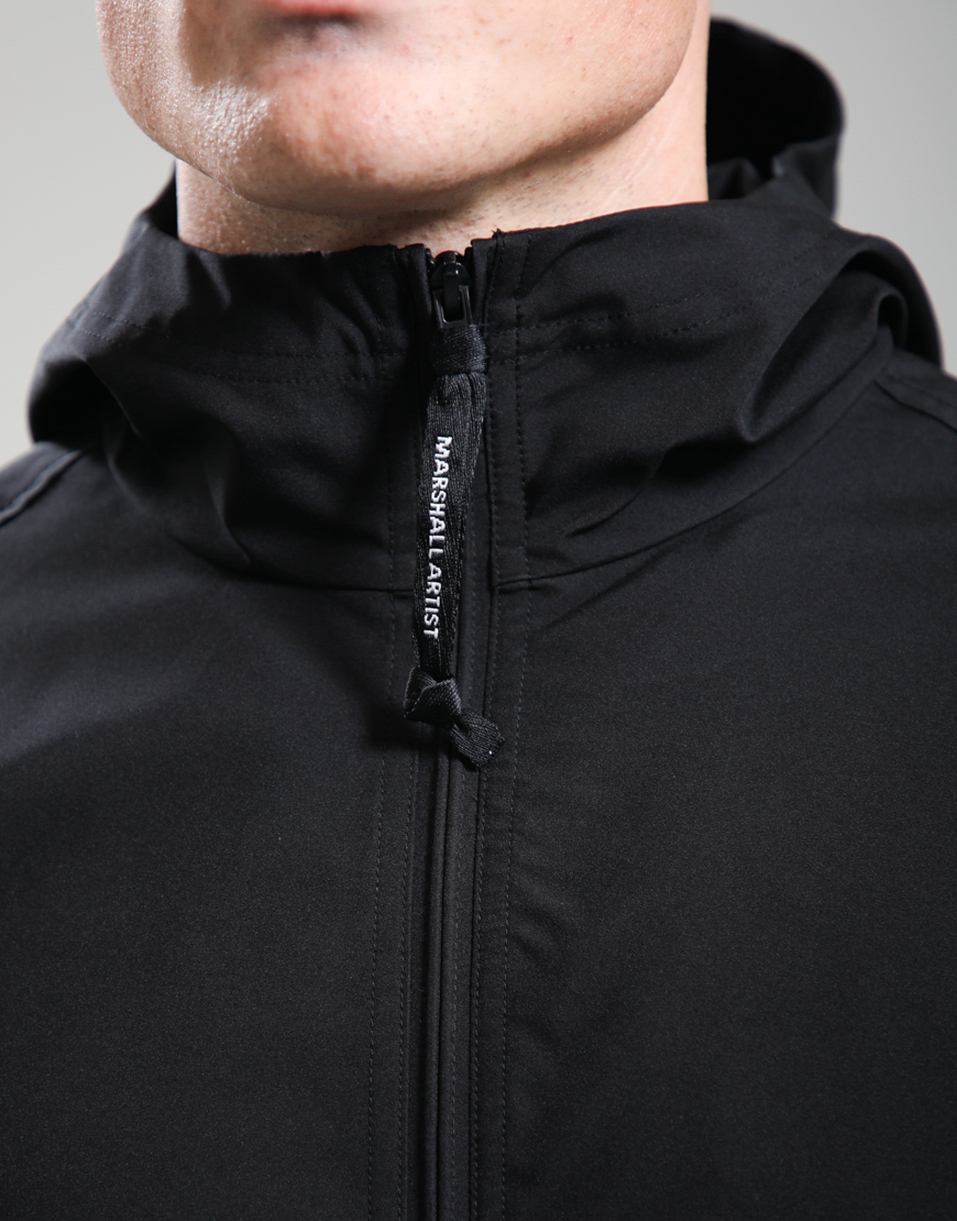 Dalston Lite Shell Jacket // Black - Image 5