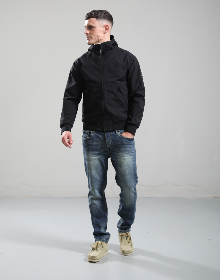 Dalston Lite Shell Jacket // Black - Image 6