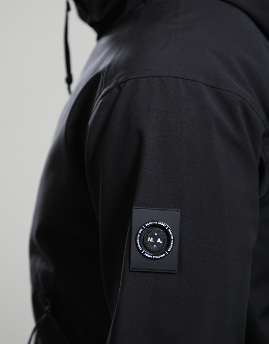 Dalston Lite Shell Jacket // Black - Image 3