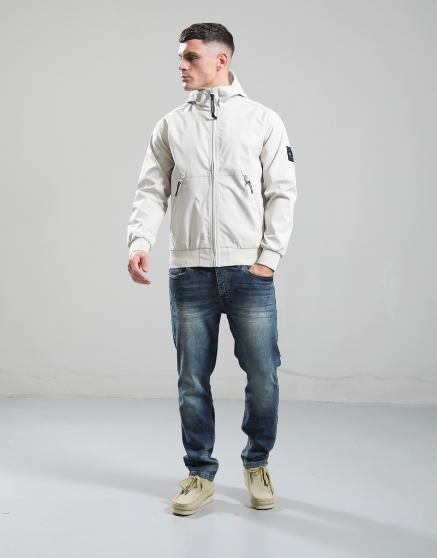 Dalston Lite Shell Jacket // Stone - Image 6