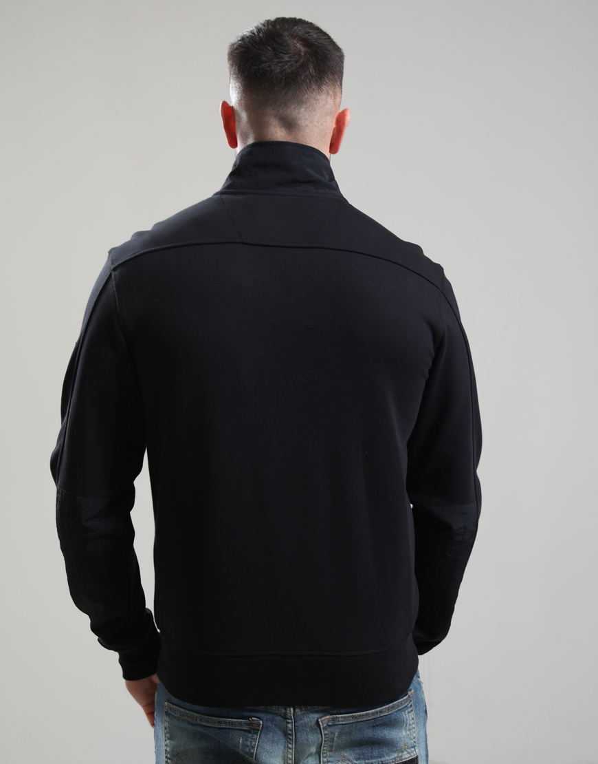 Alternative view of Streatham Full Zip Sweat // Black