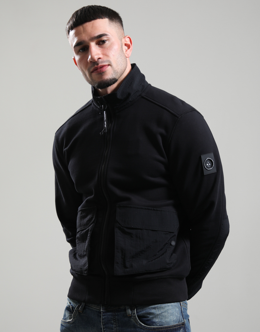 Streatham Full Zip Sweat // Black