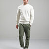 Marchio Crew Neck Sweat // Silver Birch - Image 4
