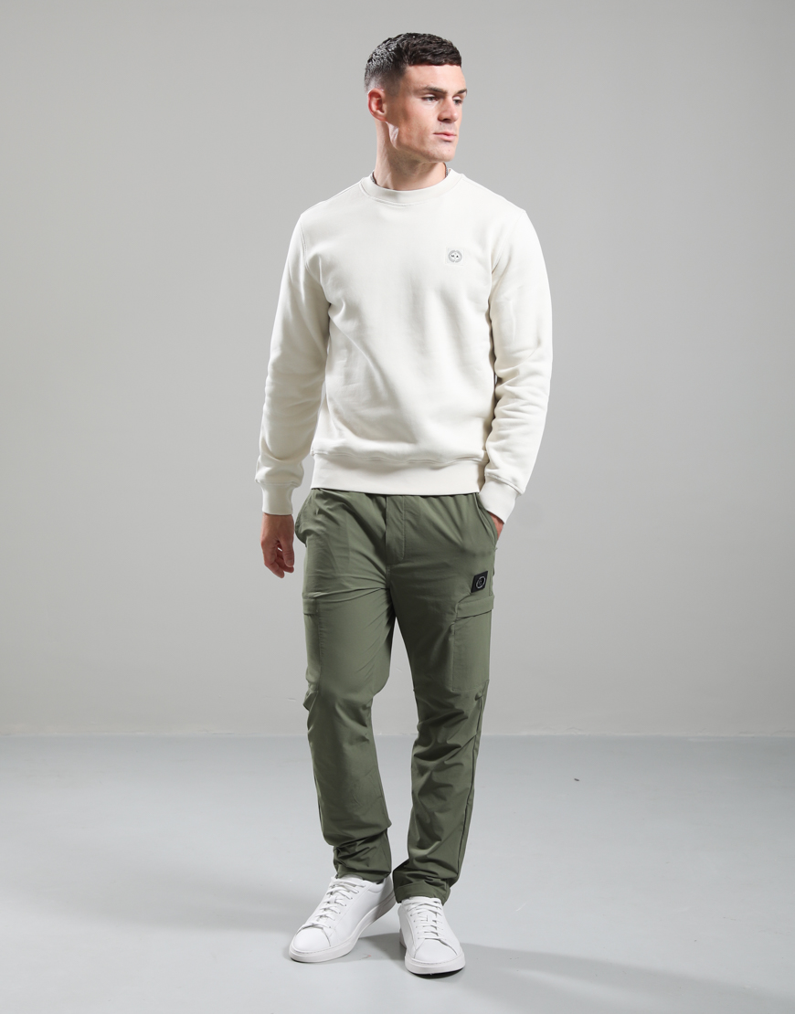Marchio Crew Neck Sweat // Silver Birch - Image 4