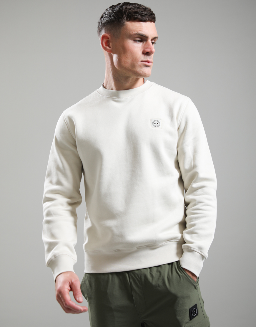 Marchio Crew Neck Sweat // Silver Birch