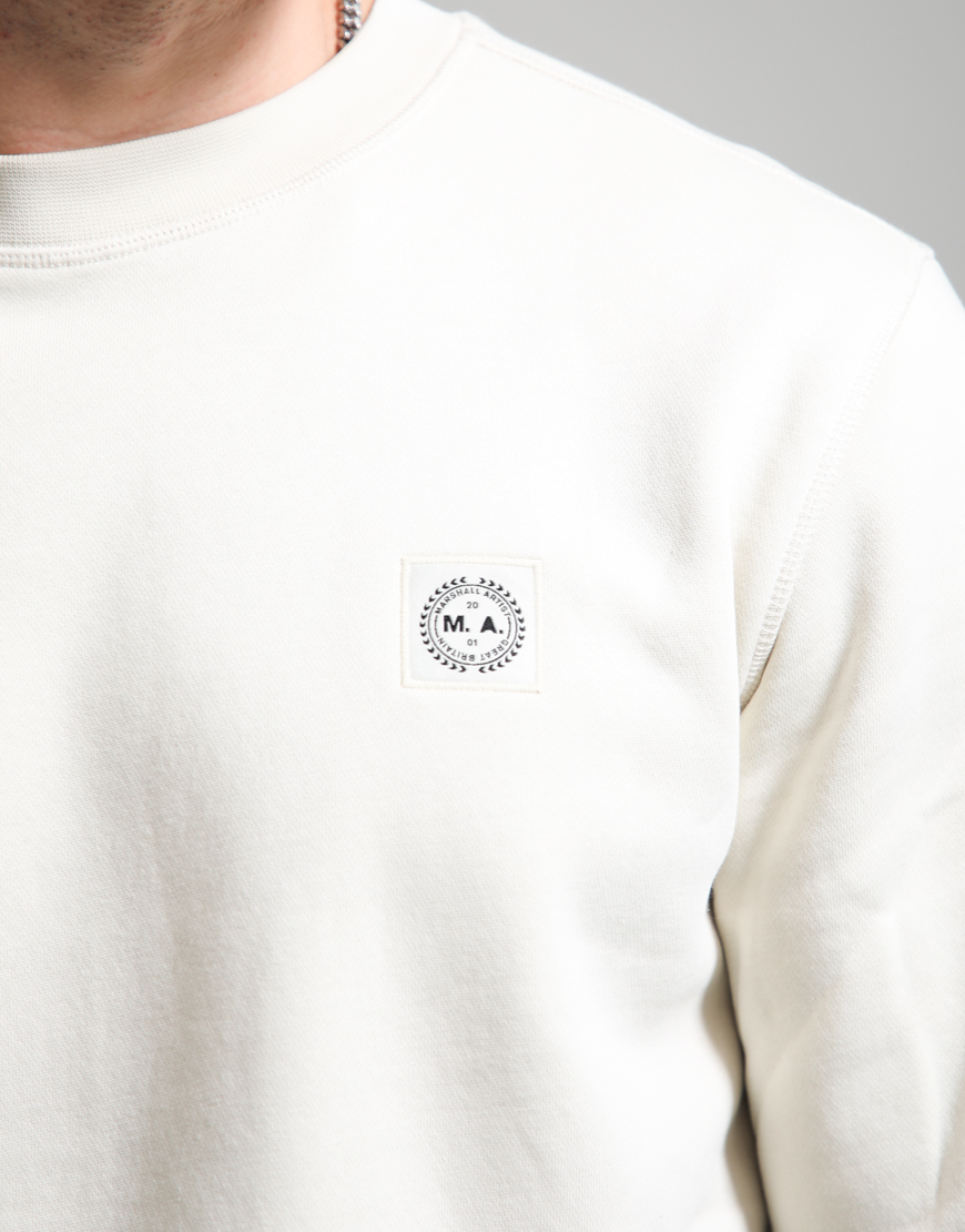 Marchio Crew Neck Sweat // Silver Birch - Image 3